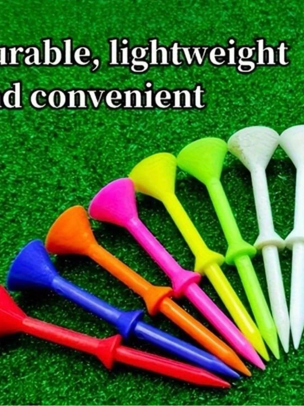 Colorful Golf Tees - Multi Color Pack by
